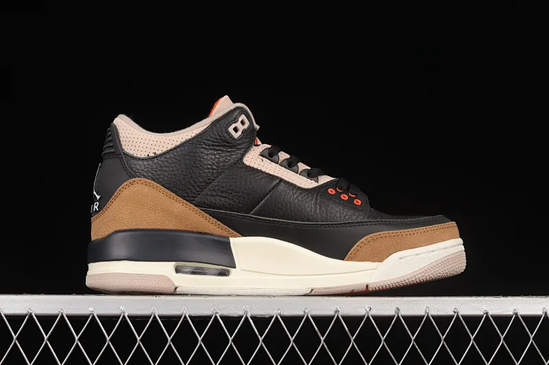 All categories Air Jordan Jordan series basketball shoes Air Jordan 3 Air Jordan 3 SE "Denim" AJ3 Joe 3 black brown cement CT8532-008